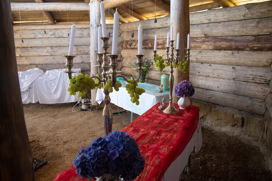 Im BOHO Stil heiraten - Hütte